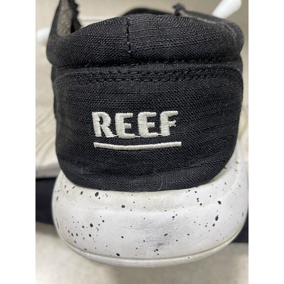Reef Men’s Size 9 Cushion Coast TX Charcoal Black Relaxed Fit Comfort Shoes - Picture 9 of 10